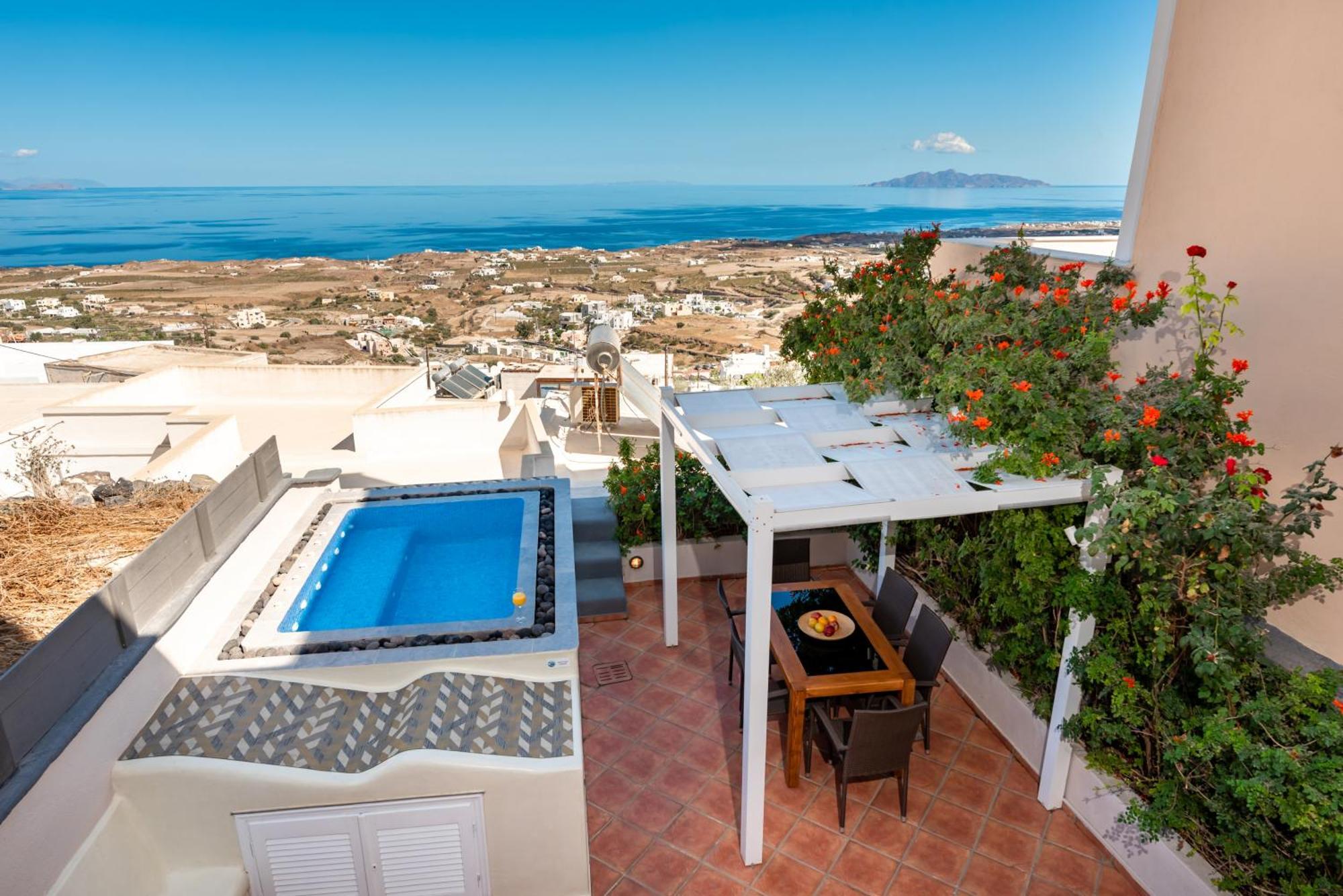 Villa By Hotel Thira Firá Buitenkant foto